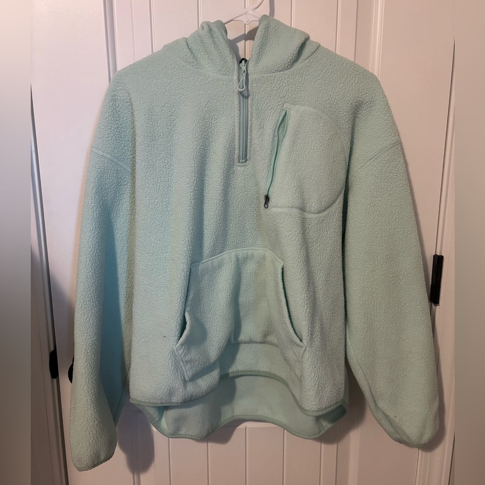 Tek Gear Light Green Fleece Hoodie